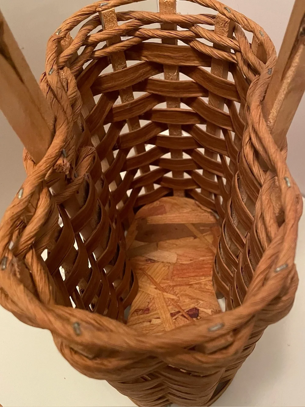 2 Bottle Wine Carrier Basket Picnic Hostess Gift